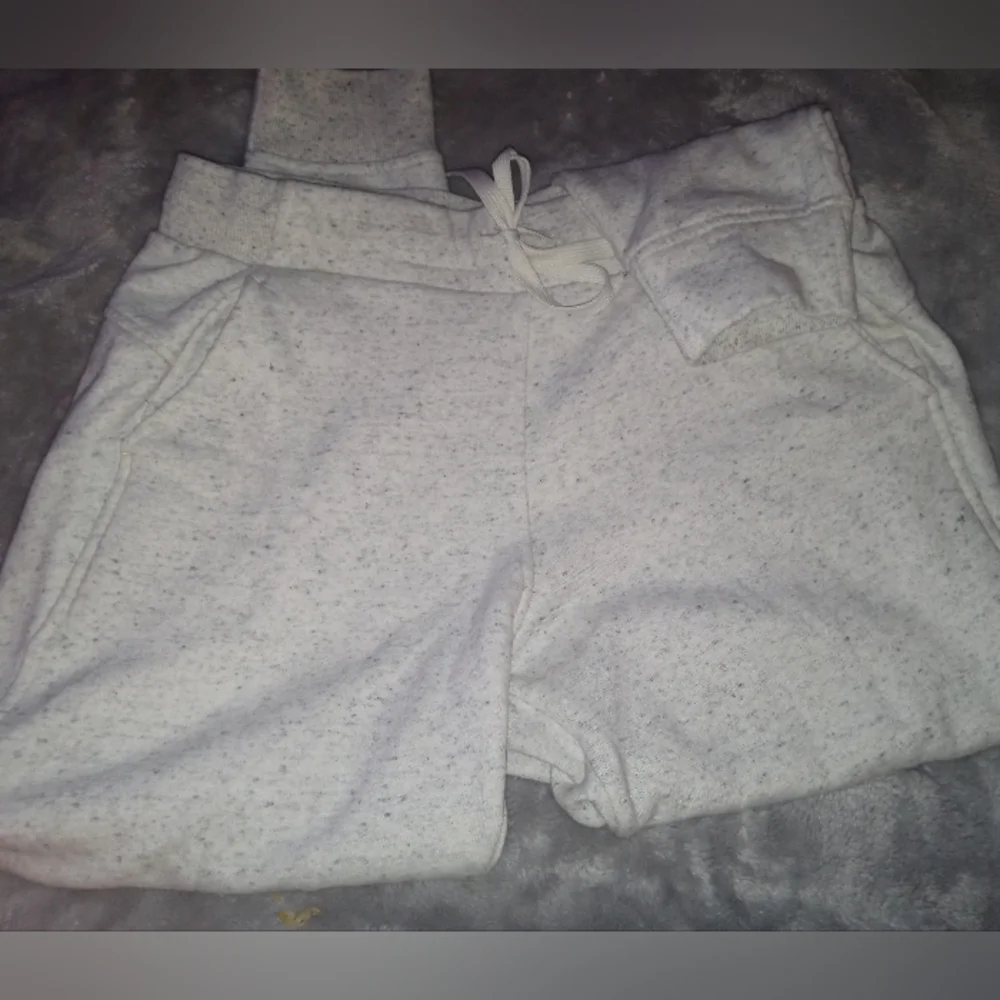 All in Motion Heather Gray Track Pants Relaxed Fit Joggers, Size Small - Picture 3 of 3
